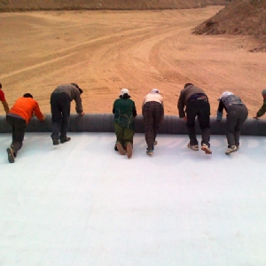 膨潤土防水毯施工