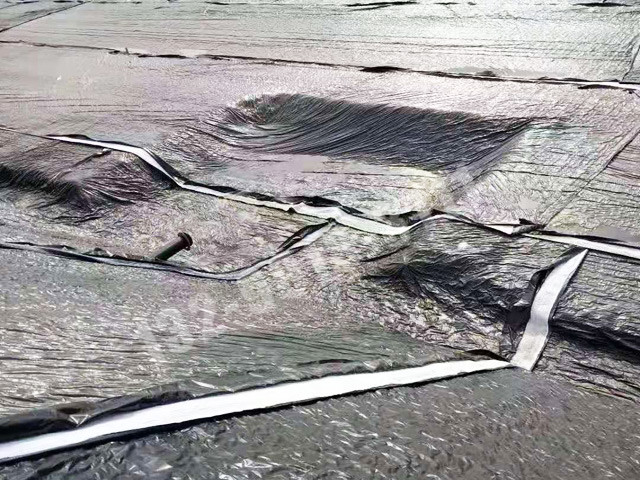 覆膜膨潤土防水毯施工