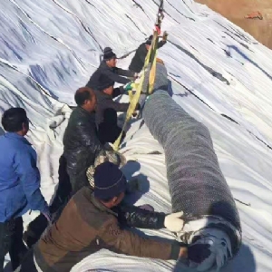 膨潤土防水毯鋪設