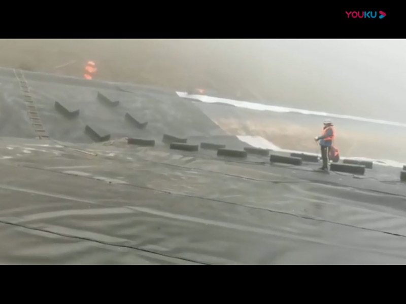 大型填埋場(chǎng)施工現場(chǎng)視頻