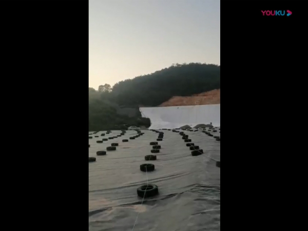 大型填埋場(chǎng)施工現場(chǎng)視頻